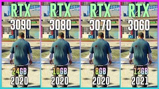 RTX 3090 vs RTX 3080 vs RTX 3070 vs RTX 3060  Test in 12 Games [upl. by Spatz]