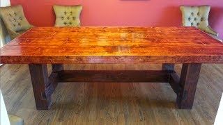 Do It Yourself Dining Room Table [upl. by Ylle]