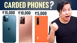 Buy iPhone  Samsung Phones Starting From ₹5000📱📱 Carded Smartphones Explained [upl. by Ellita]