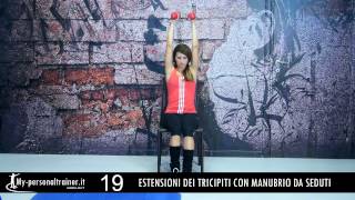 Workout Upper Body  Braccia Petto e Schiena [upl. by Bonnell]