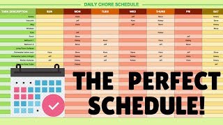 How To Plan the PERFECT Schedule [upl. by Naujahs]