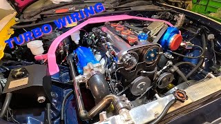 MX5 MIATA TURBO ENGINE WIRING  MX5 MIATA TURBO BUILD pt60 [upl. by Siuol]