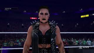 Zelina Vega vs rhay [upl. by Eimmaj]