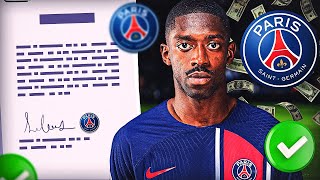 Jaccepte TOUTES les OFFRES de TRANSFERT avec le PSG sur FC25 [upl. by Hogan]