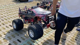 Primal RC Raminator X GoKart Tires First Run [upl. by Russel]