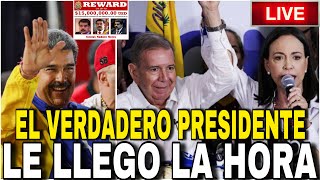 ÚLTIMO LE LLEGÓ LA HORA AL DICTADOR EL VERDADERO PRESIDENTE ELECCIONES EN VENEZUELA [upl. by Rashidi]