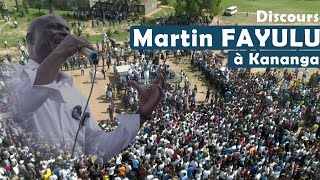 Martin FAYULU  Discours du 05 Nov 2023 au Kasaï Central Ville de Kananga [upl. by Turner]