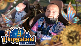 DÉCOUVERTE DE PLOPSALAND DE PANNE ET LA NOUVELLE ATTRACTION RIDE TO HAPPINESS [upl. by Nawtna]