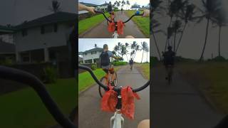 Oceanfront Cycling in Kauai  Kapaa Trail [upl. by Tolland]