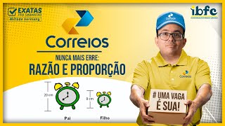 📬 CONCURSO DOS CORREIOS  NUNCA MAIS ERRE RAZÃO E PROPORÇÃO [upl. by Ellehcam]