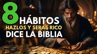 8 HÁBITOS Cómo Prosperar y Atraer Mucho Dinero Según la Biblia [upl. by Hite]