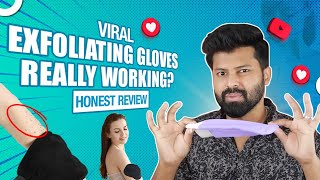 Must Watch Before Buying Exfoliating gloves 😱🔥 English Subtitles  Shadhik Azeez [upl. by Hnil930]