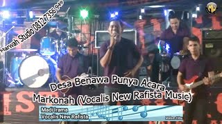 Markonah Cover Asmadi Vocalis New Rafista Music  WD Pratu CPM Misbahul Huda amp Rifka S P S I Kom [upl. by Naillimixam917]