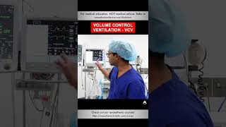 Volume Control Ventilation  VCV  anesthesiology anesthesia ventilator oxygenation [upl. by Brackely]