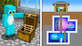 How to Build a Secret Gaming Room in Minecraft [upl. by Donegan]