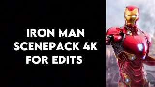 Iron Man Scenepack 4k 60fps For Edits [upl. by Doowrehs881]