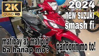 Suzuki smash 115 fi review 2024 specs updated price [upl. by Olodort]