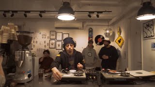 90s HIPHOP MIX vol2  VINYL ONLY  DJ DAHISHI  by MUSIC LOUNGE STRUT at Koenji Tokyo [upl. by Ernestus288]