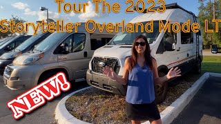 Tour the ALL NEW 2023 Storyteller Overland Mode LT BClass RV built on the Ford Transit [upl. by Anihs342]