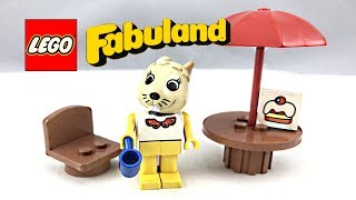 LEGO Fabuland Small Café review and unboxing 1986 set 3718 [upl. by Sitruc]