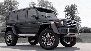 2017 MercedesBenz G550 4x4 Squared Review [upl. by Arehs603]