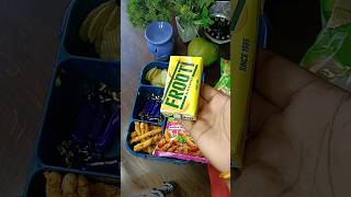 Frooti chips lunch boxtiffinlunchbox trendingshorts lunchboxideas youtubeshorts [upl. by Aicnerolf731]