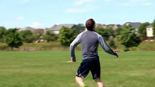 US Boomerang Team member Logan Broadbent throws Trick Catch [upl. by Casandra]