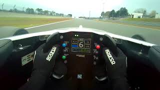 Onboard Formula 4 Visor Cam Bugatti Circuit Le Mans [upl. by Enitsej]