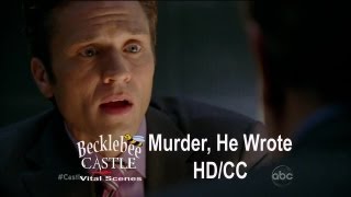 Castle 5x04 quotMurder He Wrotequot Ryan Finds Out Secret Relationship HDCC [upl. by Higgins]