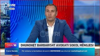 INTERVISTA Dhunohet barbarisht avokati Sokol Mëngjesi kush e motivon dhunën 29052024 [upl. by Stevana]