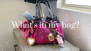 what’s in my Juicy Couture inspired purse 👛 [upl. by Norha]