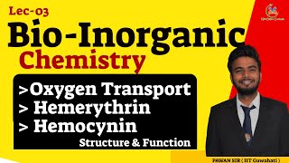 Structure amp Functions of Hemerythrin  Hemocyanin Oxygen Transport System in Bioinorganic Chemistry [upl. by Leohcin]