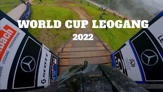 Downhill WORLD CUP Leogang 2022  WC Vlog 1  Leo Freund [upl. by Annemarie]