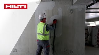 TEASER van de Hilti DGH 130 Betonschuurmachine [upl. by Webb264]