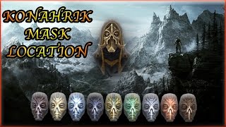 SKYRIM KONAHRIK DRAGON PRIEST MASK LOCATION [upl. by Esilahs622]