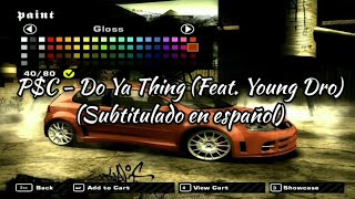 PC  Do Ya Thing feat Young Dro  Letra en español Need For Speed Most Wanted [upl. by Ledniahs]