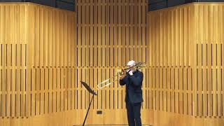 Bass trombone audition excerpts quotSymphonic Metamorphosisquot by Paul Hindemith [upl. by Flanders800]