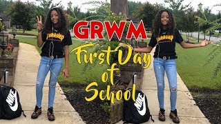 GRWM First Day Of School Sophomore Year  LexiVee03 [upl. by Mccormac]