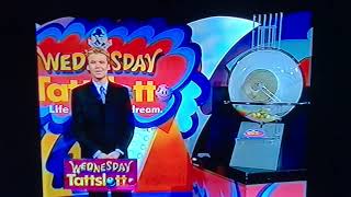 Channel Seven Wednesday Tattslotto Draw 102 912002 [upl. by Essilec433]