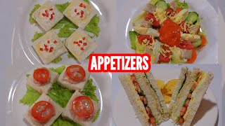 4 SIMPLE KINDS OF APPETIZERS [upl. by Chrisoula421]