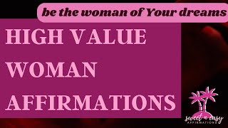 Focus On THESE 5 THINGS To Become A HIGH VALUE Woman Today [upl. by Yecrad]