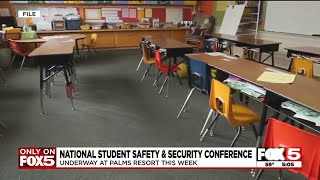 Student safety conference in Las Vegas emphasizes mental health school staff training [upl. by Leahcimnoj448]