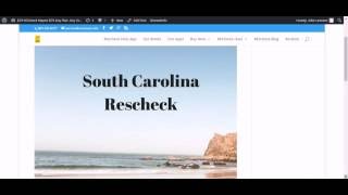 South Carolina Rescheck [upl. by Sucerdor690]