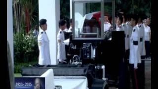 Lee Kuan Yew funeral procession from Istana to Parliament House 2 of 8 [upl. by Lynnworth]