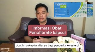 fenofibrate 300 mg capsule Obat Apa Dosis Cara minum dan Efek samping fenofibrate [upl. by Nesline781]