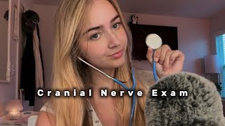 ASMR Cranial Nerve Exam light triggers follow my instructions fast and aggressive [upl. by Leumel]