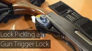 Lock Picking a Gun Trigger Lock [upl. by Edveh559]