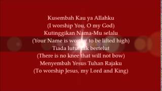 Kau Yang Terindah You are Most Beautiful Malay and English Lyrics [upl. by Thoma]