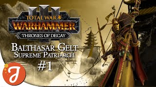 THE GOLD STANDARD CAMPAIGN REWORK  Balthasar Gelt 01  Total War WARHAMMER III [upl. by Gabrielle]