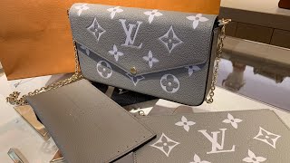 Glimpse Louis Vuitton Félicie Pochette 2020 [upl. by Nicolella763]